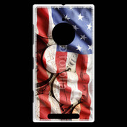 Coque Nokia Lumia 830 Drapeau et monnaie américaine