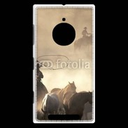 Coque Nokia Lumia 830 Cowboys et chevaux