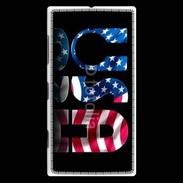 Coque Nokia Lumia 830 Logo USA 5