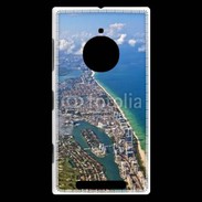 Coque Nokia Lumia 830 Vue aérienne de la cote de Miami