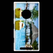 Coque Nokia Lumia 830 Pina colada au bord de la piscine