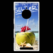 Coque Nokia Lumia 830 Noix de coco sur la plage 5
