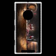 Coque Nokia Lumia 830 Vin rouge et tonneaux