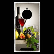 Coque Nokia Lumia 830 Vin rouge et fruits