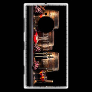 Coque Nokia Lumia 830 Vin rouge et tonneaux 2