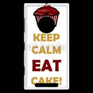 Coque Nokia Lumia 830 Keep calm eat cake