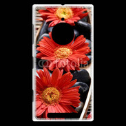 Coque Nokia Lumia 830 Fleurs Zen rouge 10