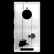 Coque Nokia Lumia 830 Bateau sur un lac