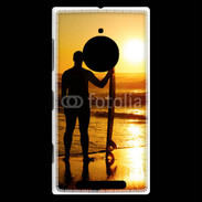 Coque Nokia Lumia 830 Surfer couché de soleil