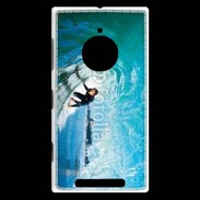 Coque Nokia Lumia 830 Surfeur dans un tube