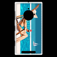 Coque Nokia Lumia 830 Sur la plage ensoleillée 1