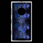 Coque Nokia Lumia 830 Feu d'artifice bleu