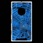 Coque Nokia Lumia 830 Toile d'araignée bleue