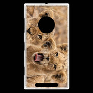 Coque Nokia Lumia 830 Lionceaux
