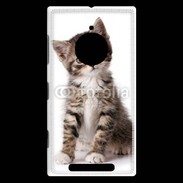 Coque Nokia Lumia 830 Chaton gris 3