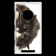 Coque Nokia Lumia 830 Chat noir et blanc
