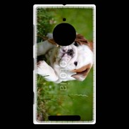 Coque Nokia Lumia 830 Chiot bulldog anglais 3