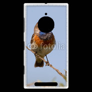 Coque Nokia Lumia 830 Oiseau bleu