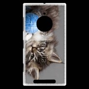Coque Nokia Lumia 830 Chaton et pelote de laine
