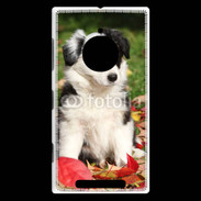 Coque Nokia Lumia 830 Adorable chiot Border collie