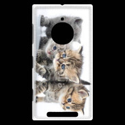 Coque Nokia Lumia 830 Groupe de chatons 7