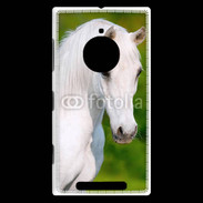 Coque Nokia Lumia 830 Portrait cheval blanc 10