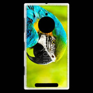 Coque Nokia Lumia 830 Macaw africain bleu et jaune