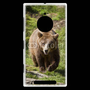 Coque Nokia Lumia 830 Ours brun en ballade