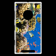 Coque Nokia Lumia 830 Poisson et coraux de toutes les couleurs