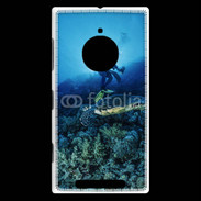 Coque Nokia Lumia 830 Tortue et plongeur