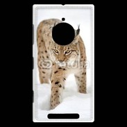 Coque Nokia Lumia 830 Lynx des neiges
