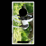 Coque Nokia Lumia 830 Poulain noir et blanc