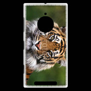Coque Nokia Lumia 830 Portrait de tigre 10