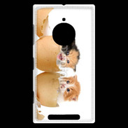 Coque Nokia Lumia 830 Chaton dans des coquilles d'oeuf