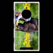 Coque Nokia Lumia 830 Enfant et cheval