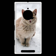 Coque Nokia Lumia 830 Chat dans la neige