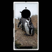 Coque Nokia Lumia 830 2 pingouins