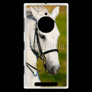 Coque Nokia Lumia 830 Portrait cheval blanc 25