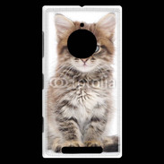Coque Nokia Lumia 830 Portrait d'un chaton 75