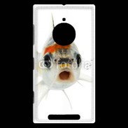 Coque Nokia Lumia 830 Poisson Silver Koi de face