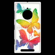 Coque Nokia Lumia 830 Illustration de papillons en couleur