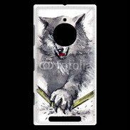 Coque Nokia Lumia 830 Loup en dessin 100