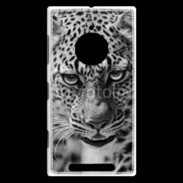 Coque Nokia Lumia 830 Léopard en noir et blanc 500