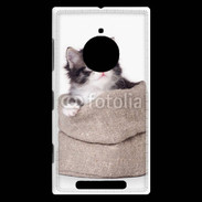 Coque Nokia Lumia 830 Chaton dans un sac