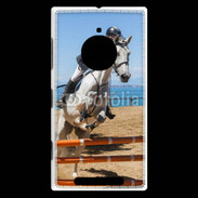 Coque Nokia Lumia 830 Saut d'obstacle à cheval 100
