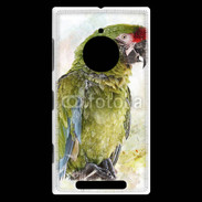 Coque Nokia Lumia 830 Perroquet en aquarelle