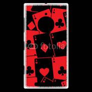 Coque Nokia Lumia 830 Cartes rouges et noires 5
