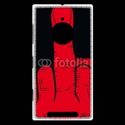 Coque Nokia Lumia 830 Red hand show fuck