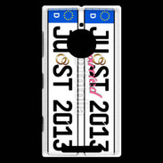 Coque Nokia Lumia 830 Plaque Just maried