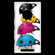 Coque Nokia Lumia 830 Pile de coccinelles